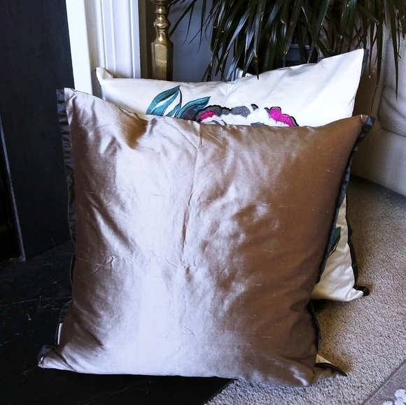 Designers Guild set/2 pillow‎ shams embroidered… - Picture 6 of 15